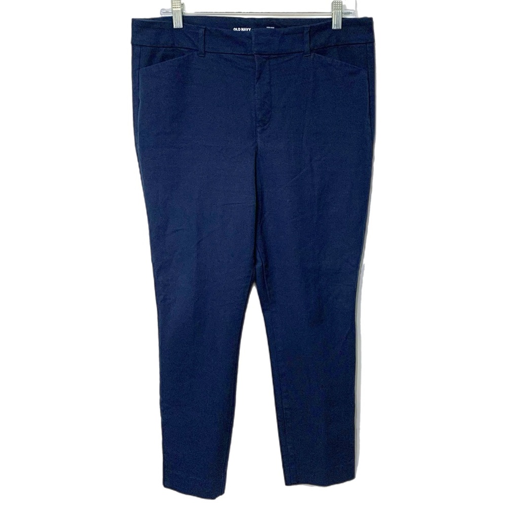 Old Navy High Rise Pixie Pants Navy Women’s Size 12